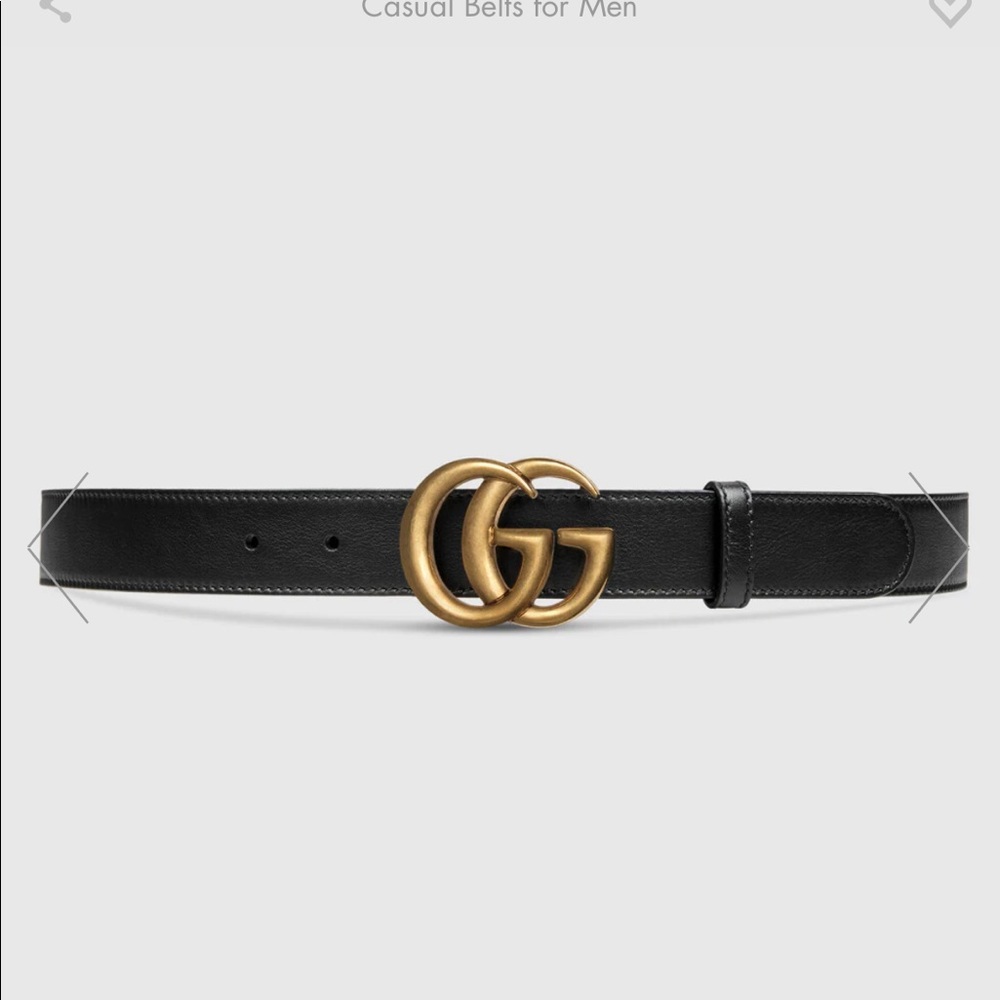 Gucci Marmont Leather Belt